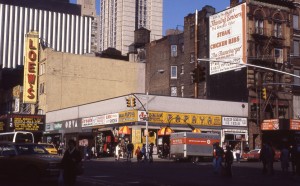 E. 86th St. and 3rd Ave., NYC, Jan. 1985    